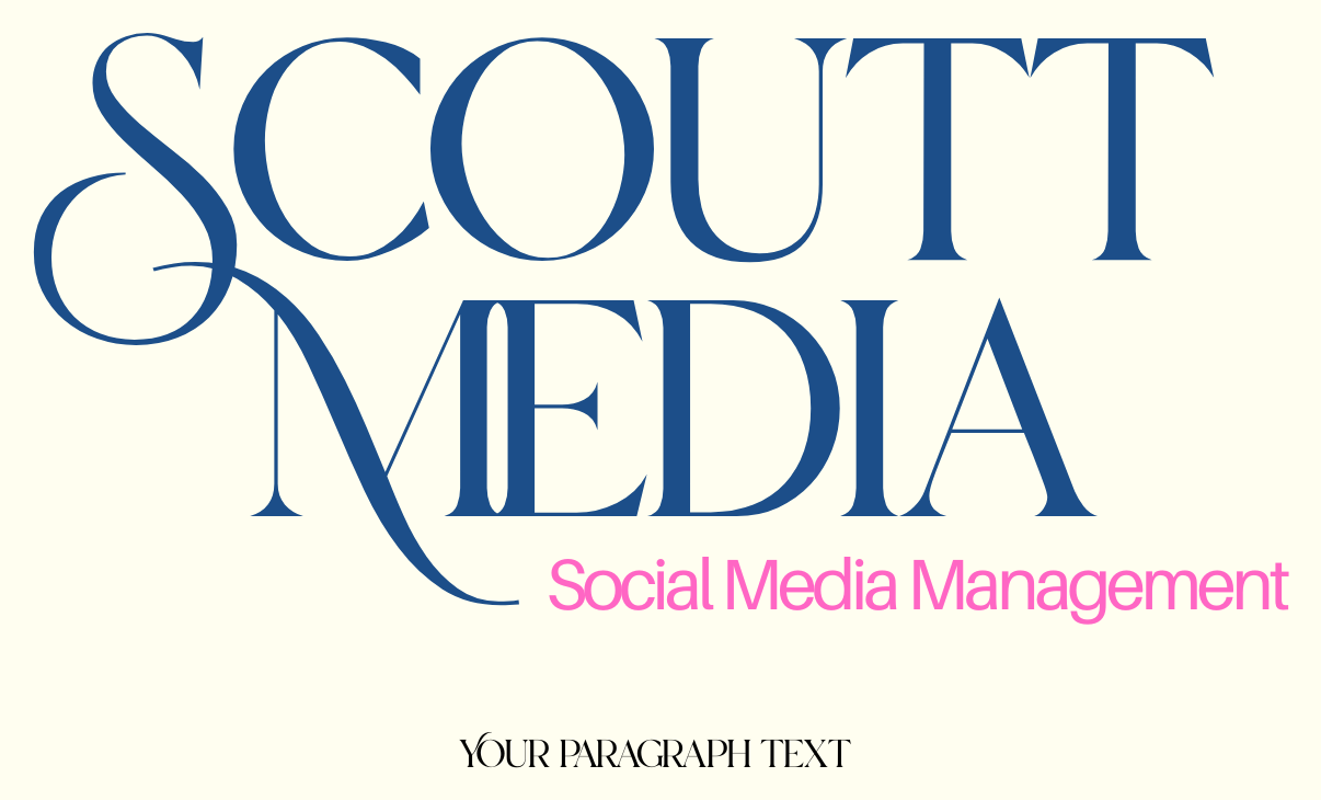 Scoutt Media social media management website by Baseline Digital KC